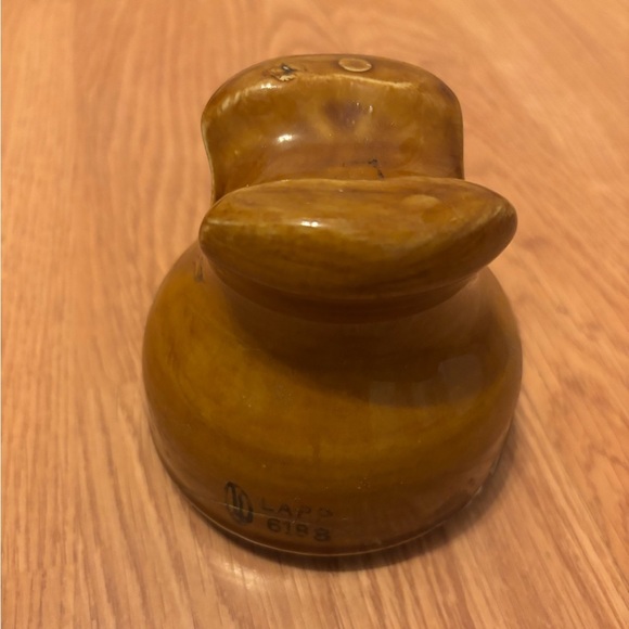 Vintage Lapp 6188 Brown Insulator - Picture 1 of 7
